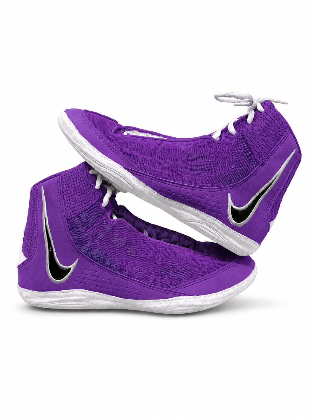 Fully Custom Painted Nike Inflict 4 Wrestling Shoes