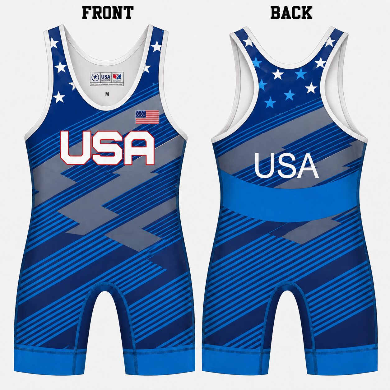 USA Titanium Wrestling Singlet