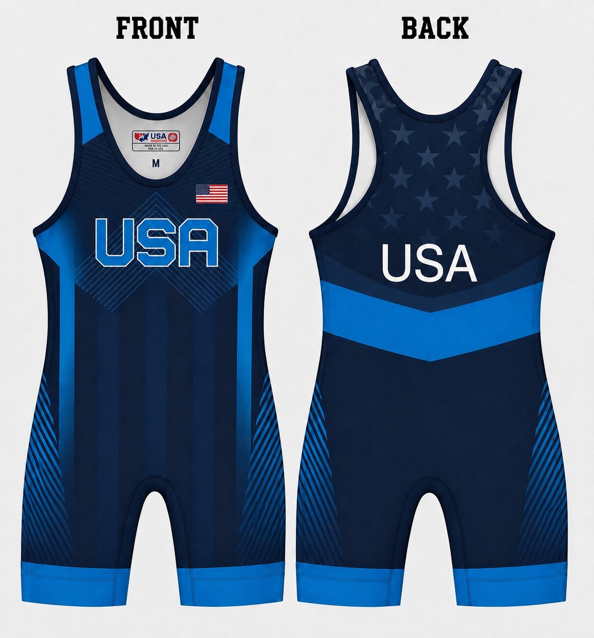 USA Stealth Wrestling Singlet