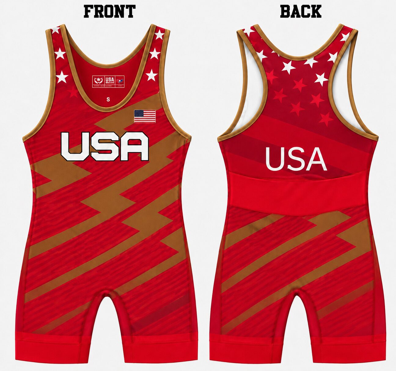 USA Victory Wrestling Singlet