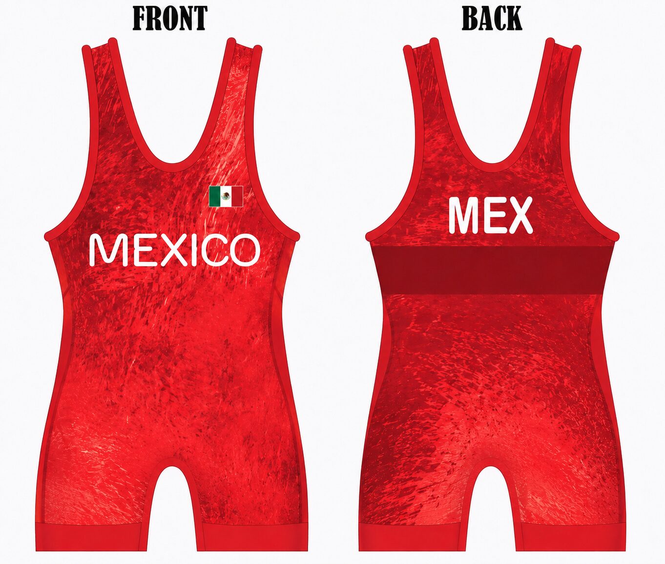 Mexico Inferno Wrestling Singlet