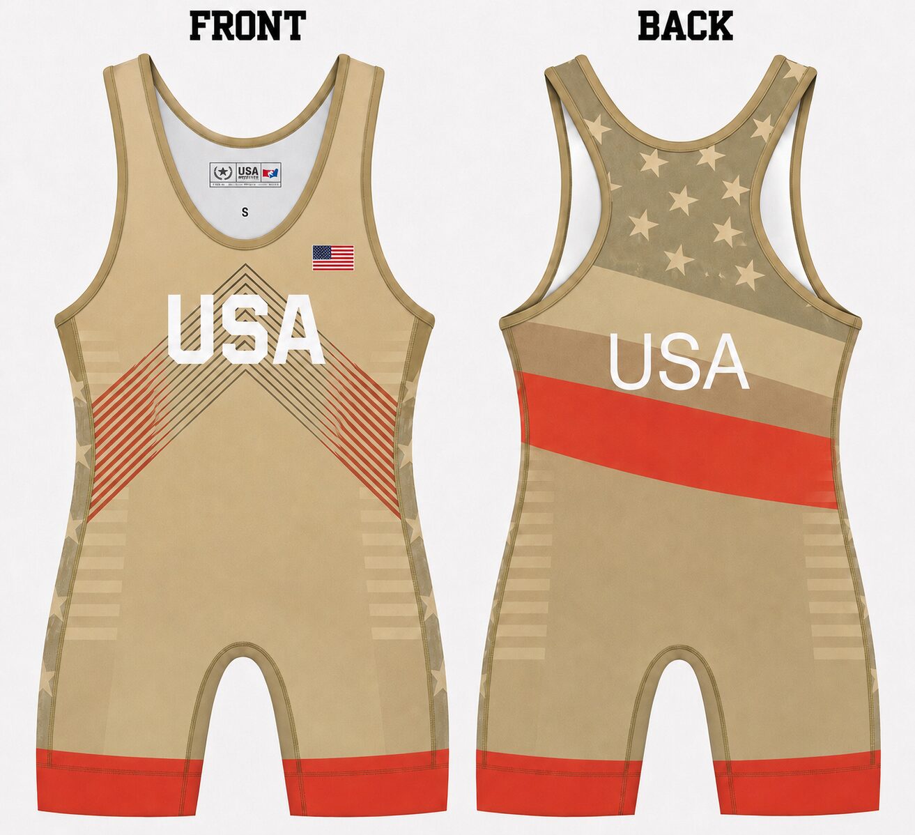 USA Valor Wrestling Singlet