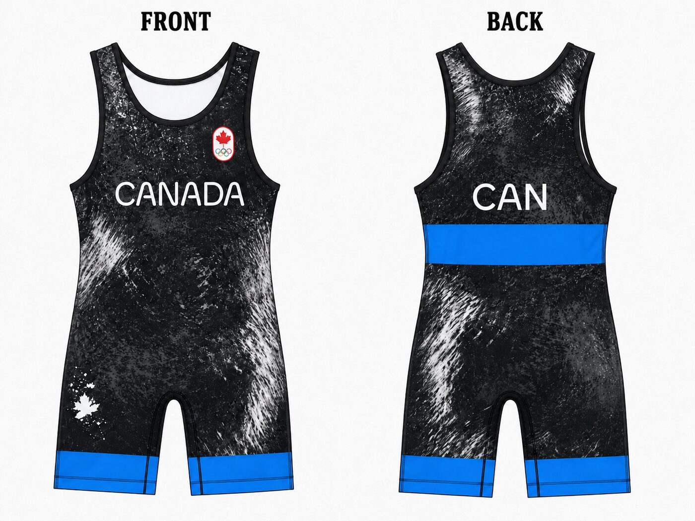 Canada Midnight Wrestling Singlet