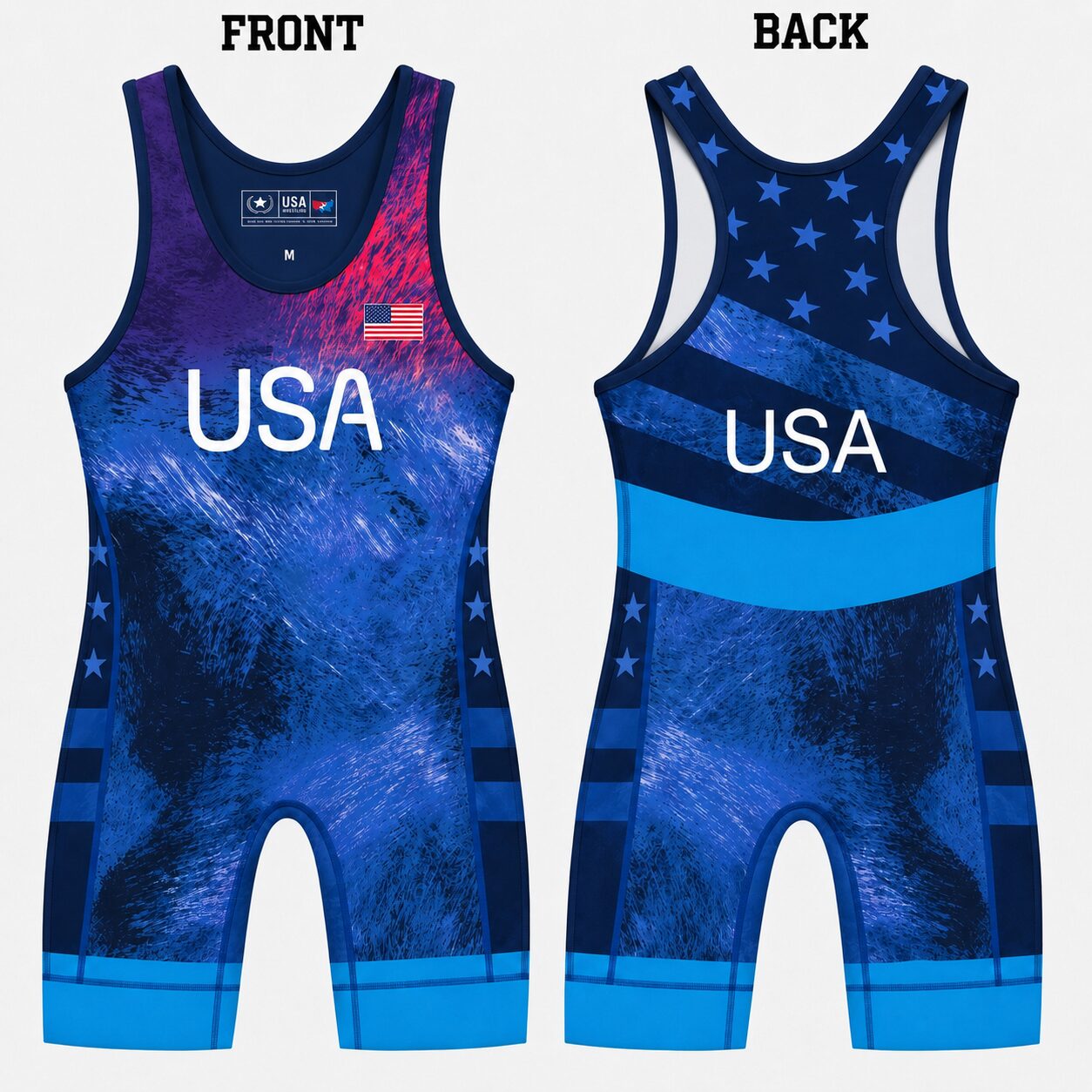 USA Eclipse Wrestling Singlet